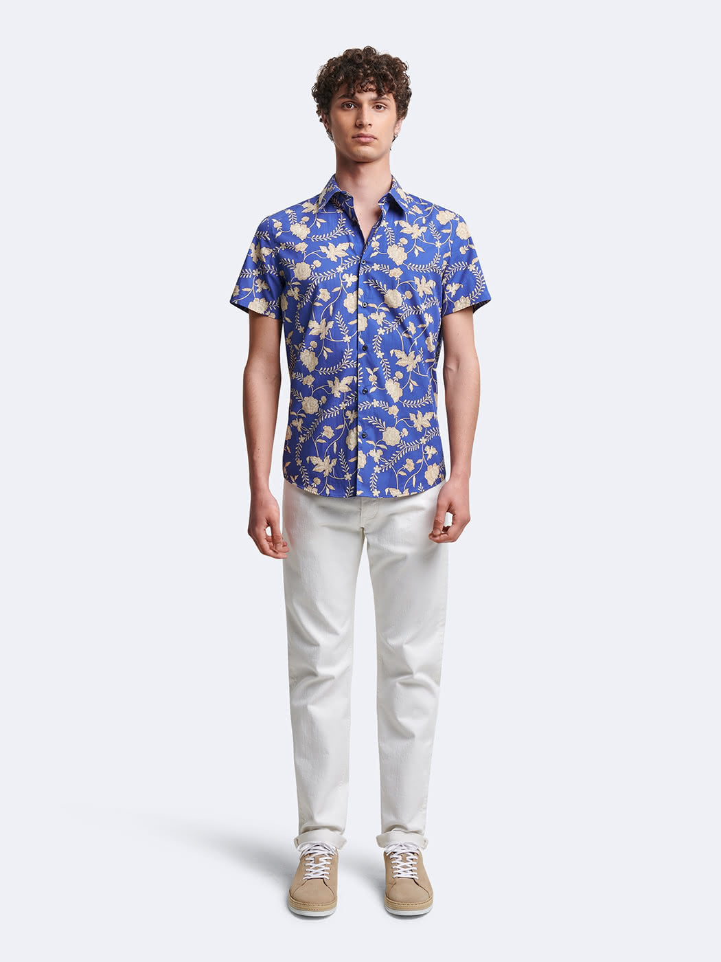 Chemise 100% coton fleurie - DEVRED 1902