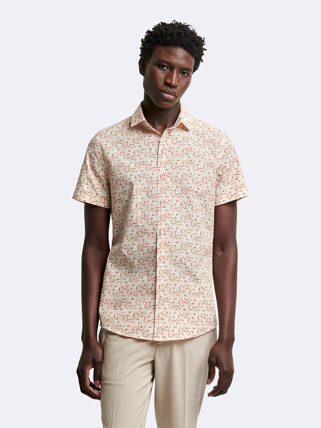 Chemise 100% coton fleurie - DEVRED 1902