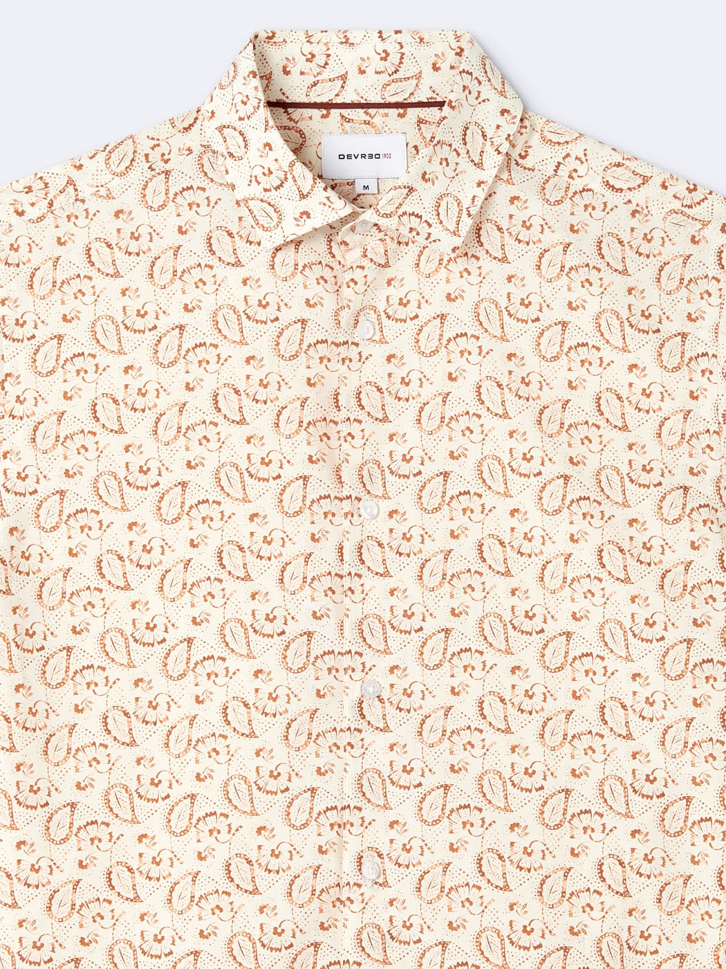Chemise 100% coton fleurie - DEVRED 1902