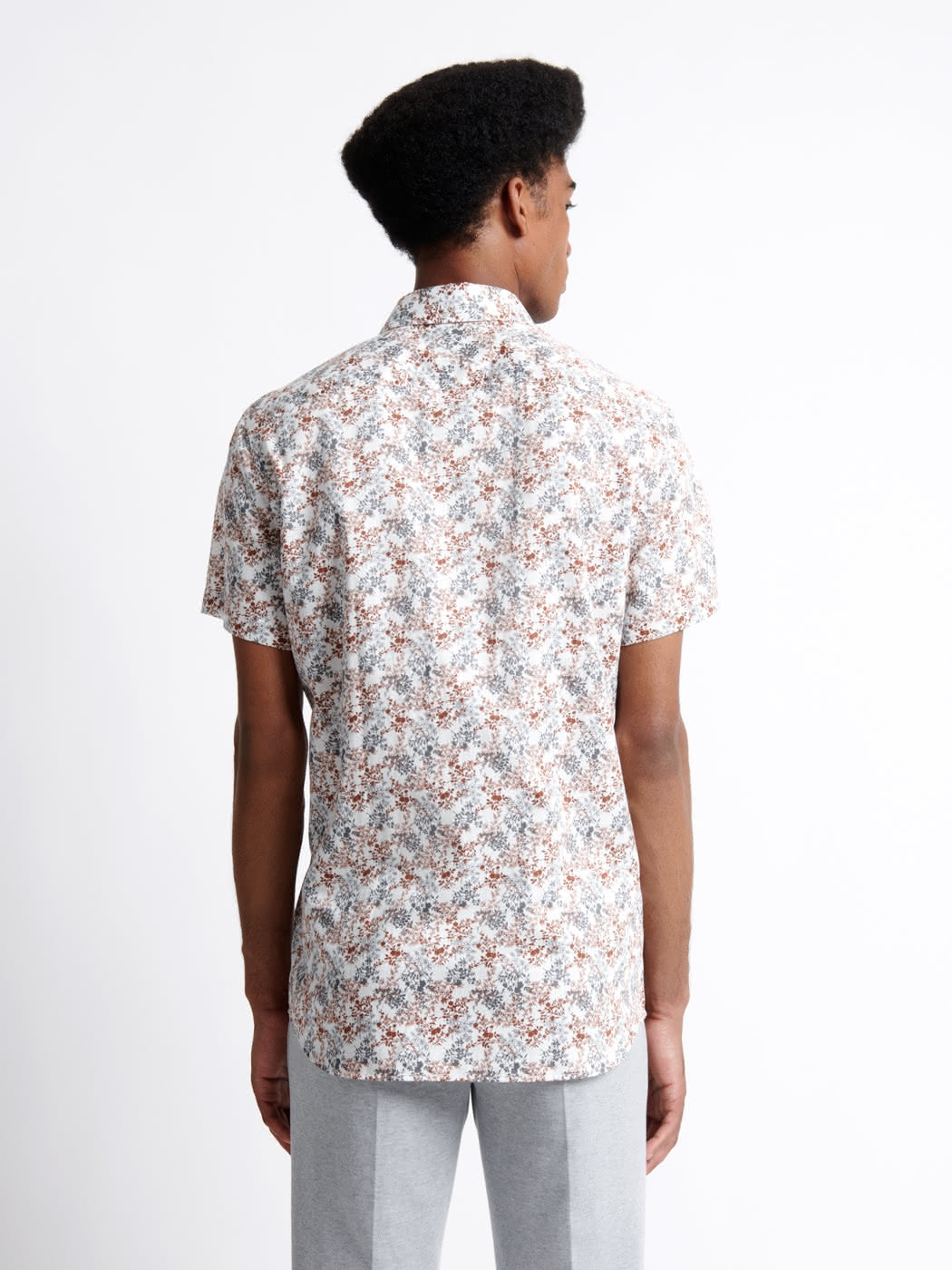 Chemise fleurie 100% coton - DEVRED 1902