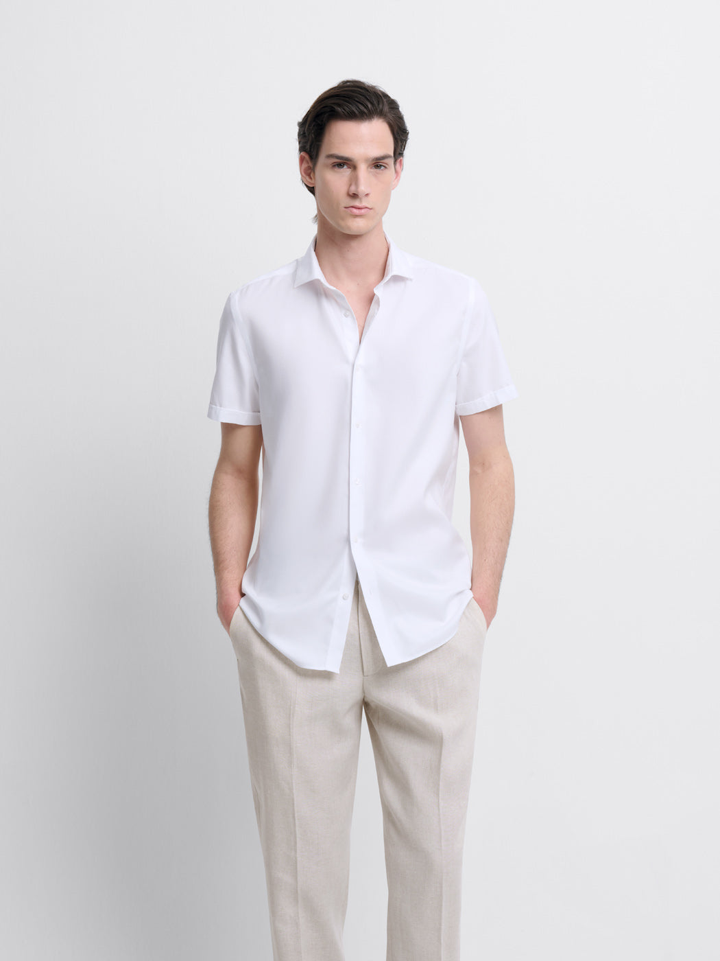Chemise manches courtes double retors - DEVRED 1902