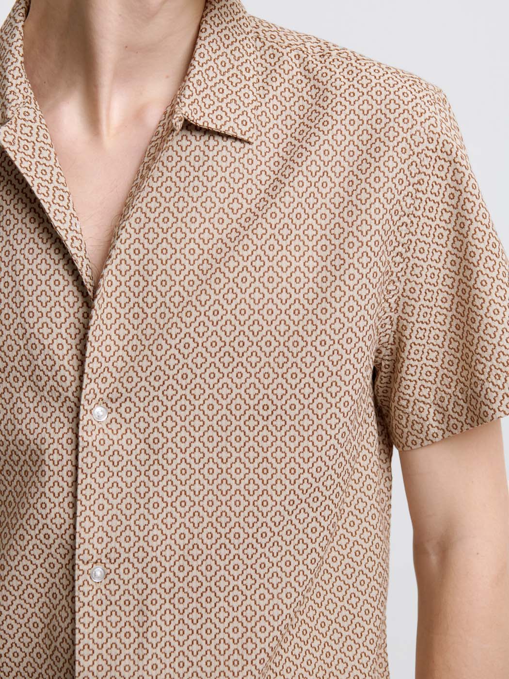 Chemise manches courtes fantaisie - DEVRED 1902