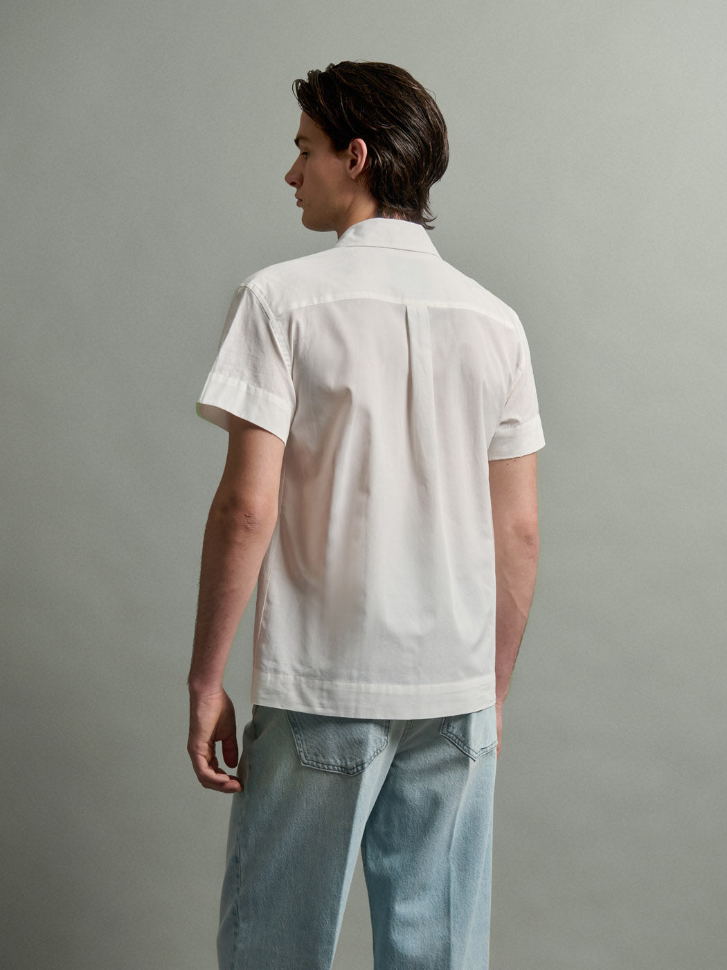 Chemise manches courtes regular en coton - DEVRED 1902