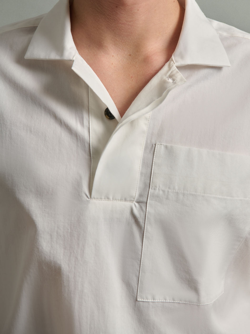 Chemise manches courtes regular en coton - DEVRED 1902