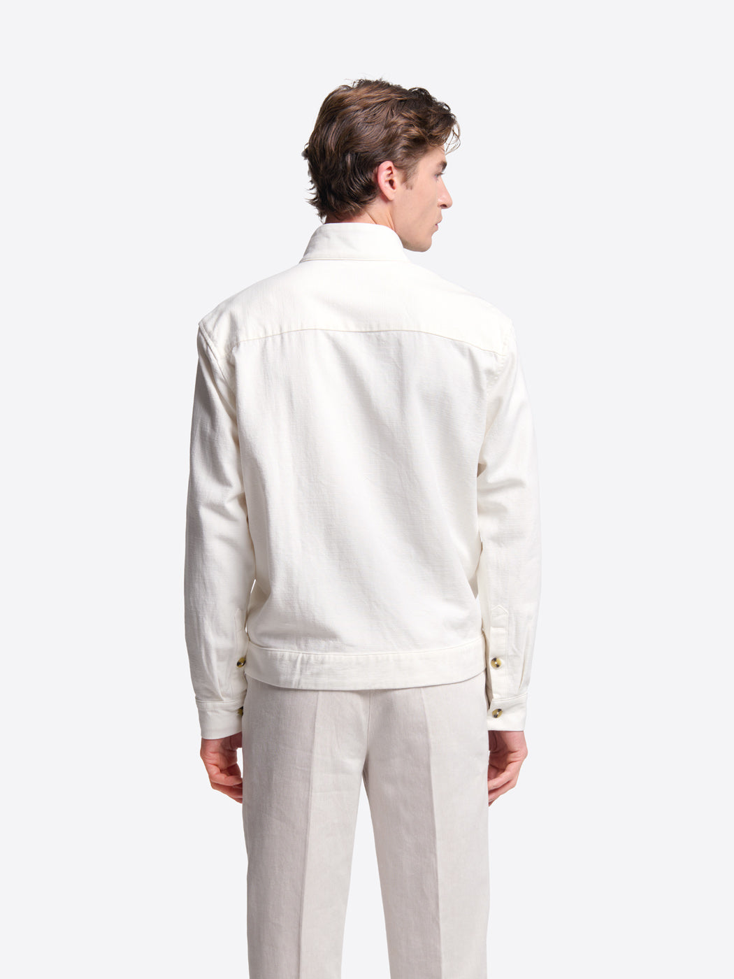 Surchemise regular en coton tencel - DEVRED 1902