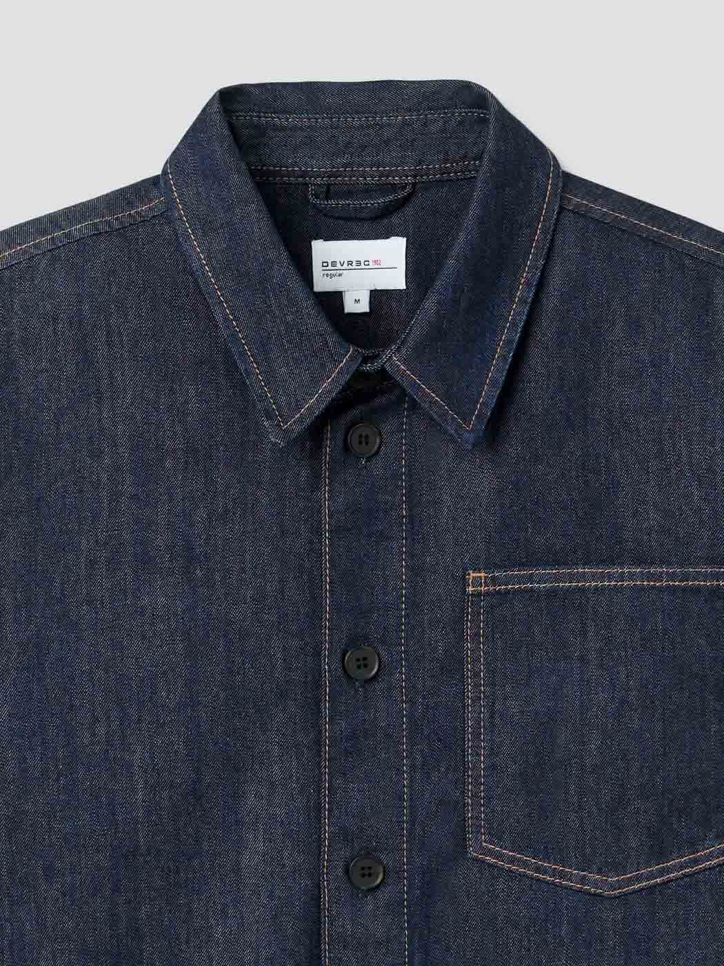 Surchemise regular en jean - DEVRED 1902