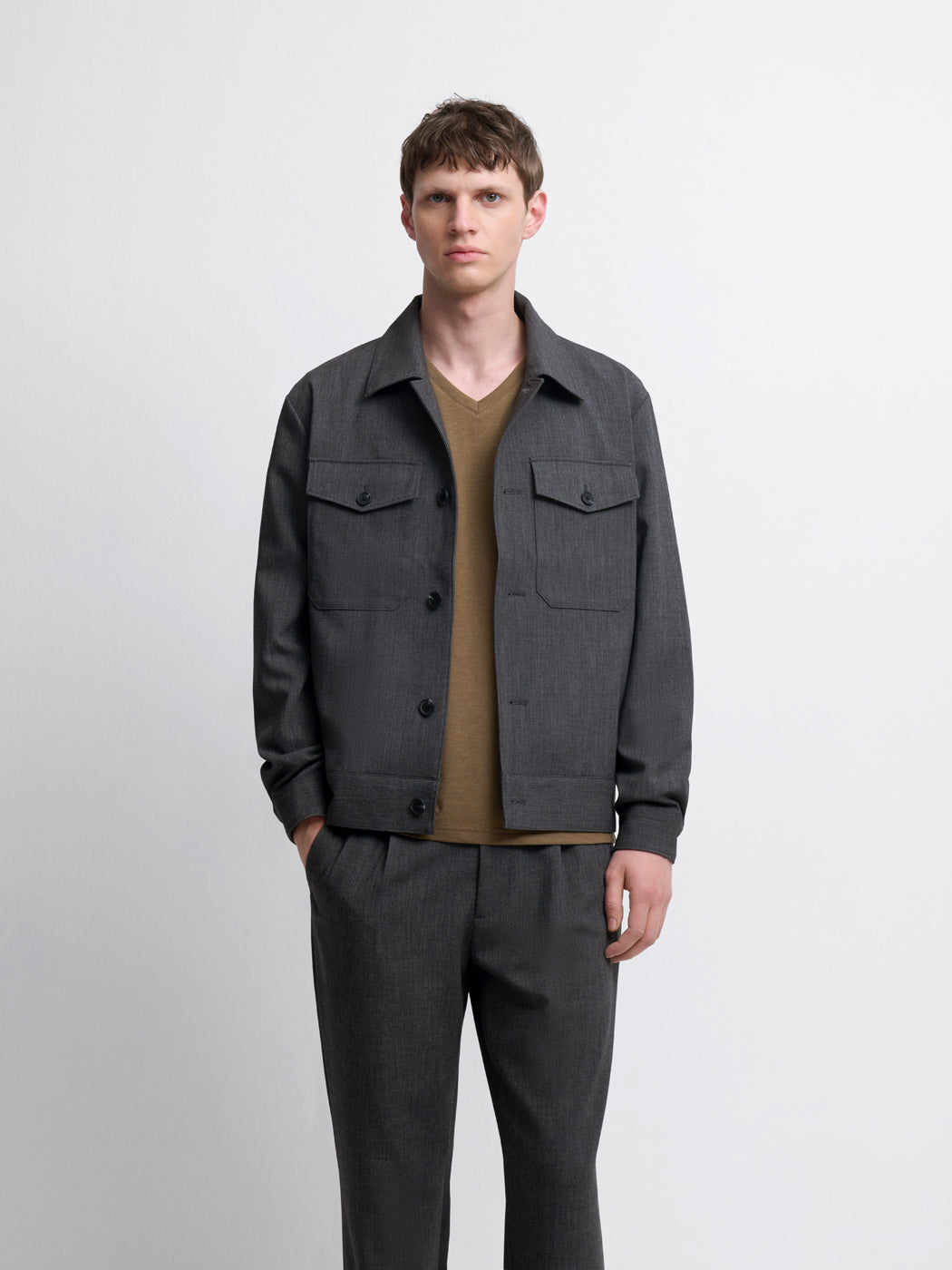 Surchemise regular chiné - DEVRED 1902