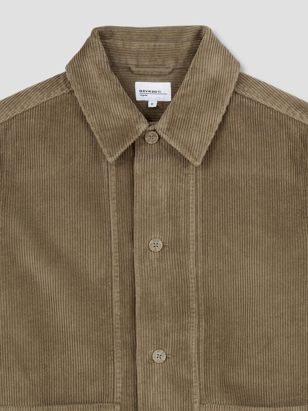 Surchemise regular en velours - DEVRED 1902
