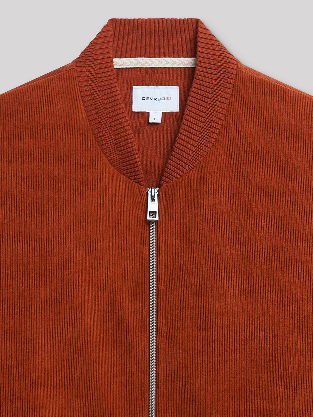 Cardigan zippé bi-matière - DEVRED 1902