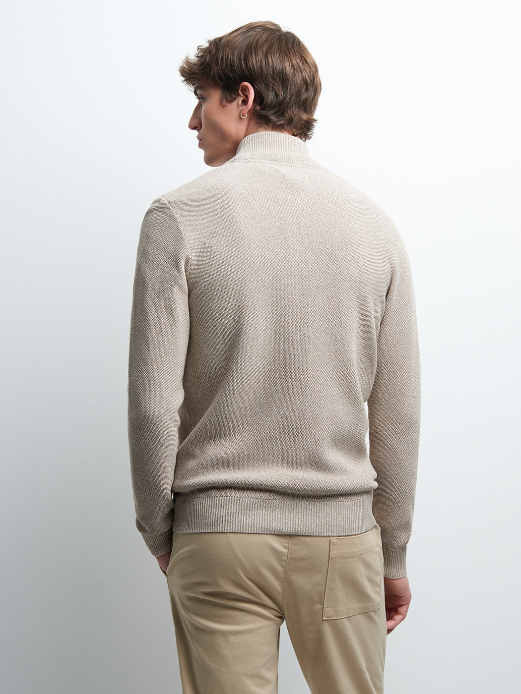 Cardigan zippé  en coton - DEVRED 1902
