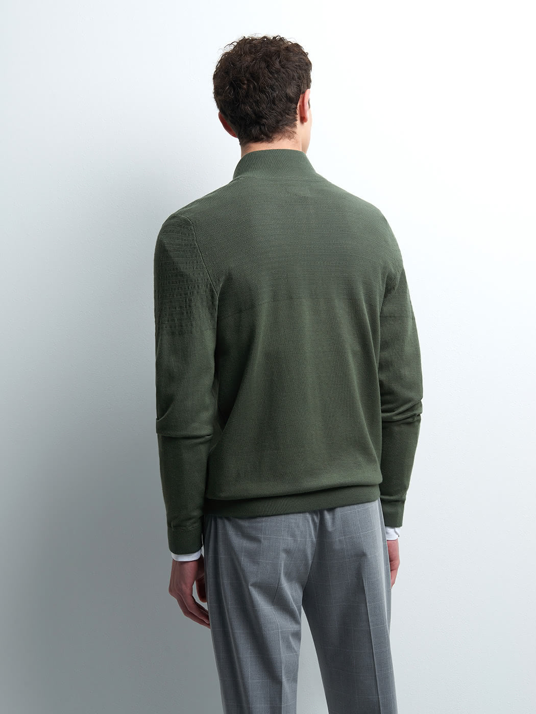 Cardigan zippé col montant - DEVRED 1902
