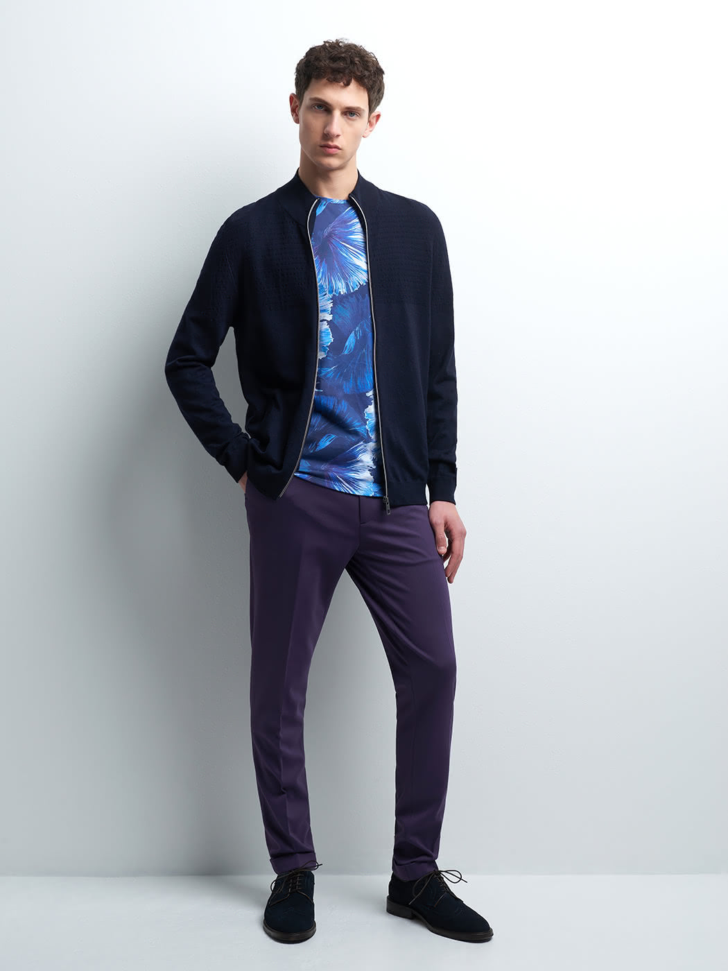 Cardigan zippé col montant - DEVRED 1902
