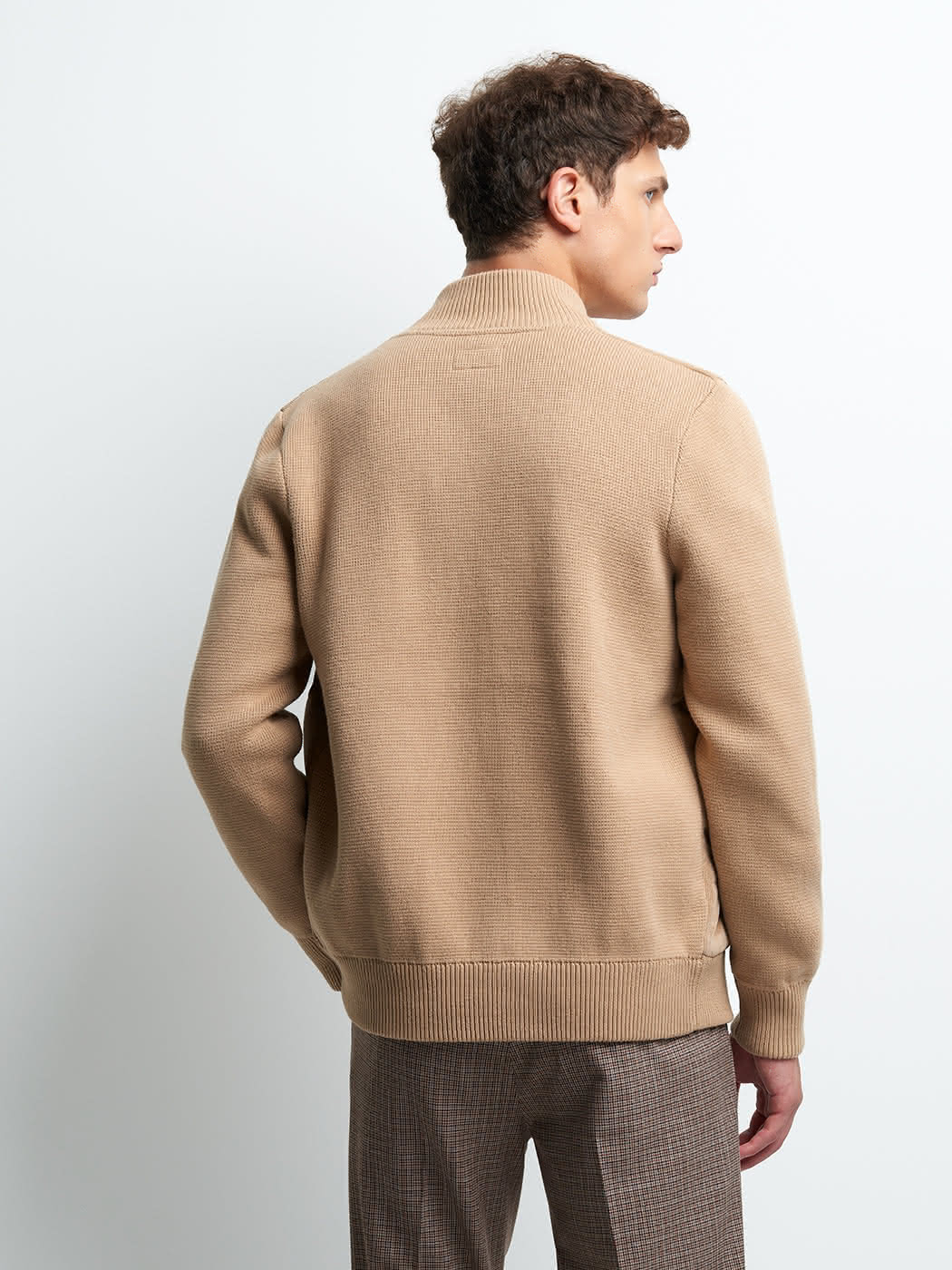 Cardigan zippé bi-matière - DEVRED 1902