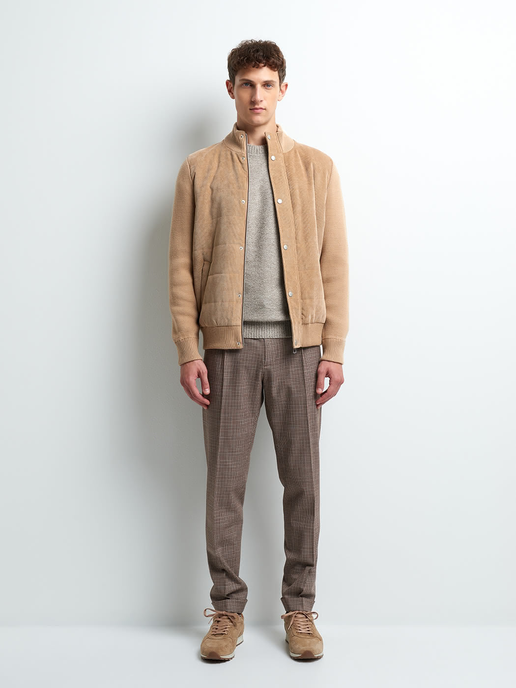 Cardigan zippé bi-matière - DEVRED 1902