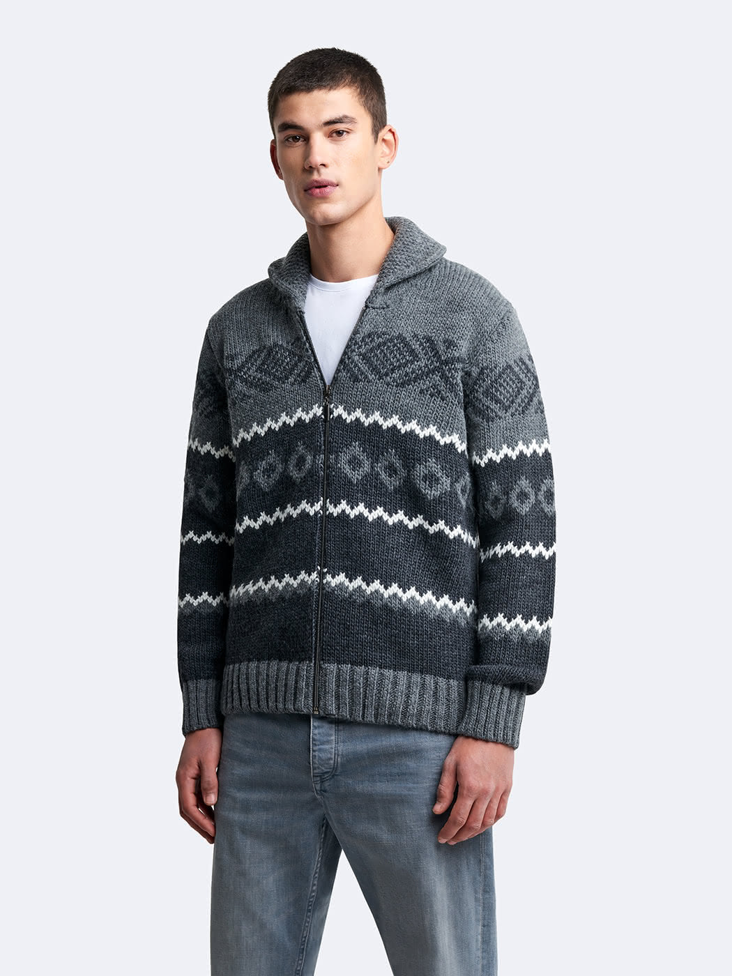 Cardigan zippé - DEVRED 1902