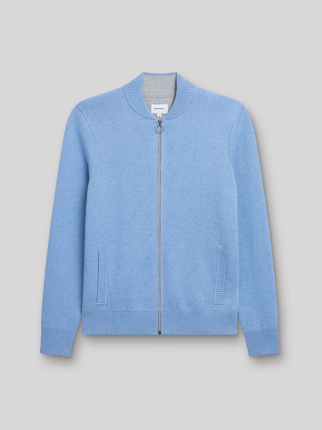 Cardigan zippé  en coton cachemire - DEVRED 1902