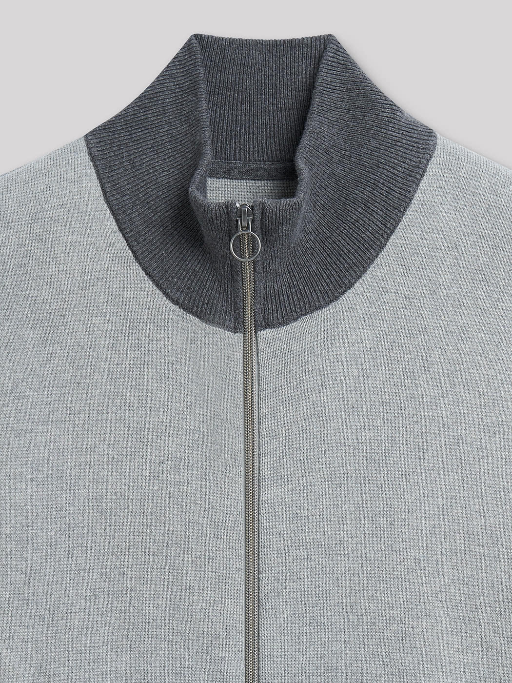 Cardigan zippé  en coton cachemire - DEVRED 1902