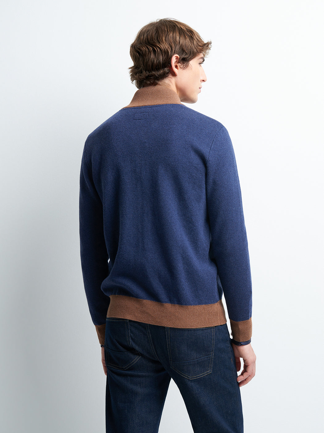 Cardigan zippé  en coton cachemire - DEVRED 1902