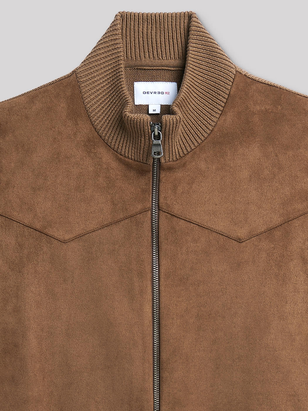 Cardigan bi-matière col montant - DEVRED 1902