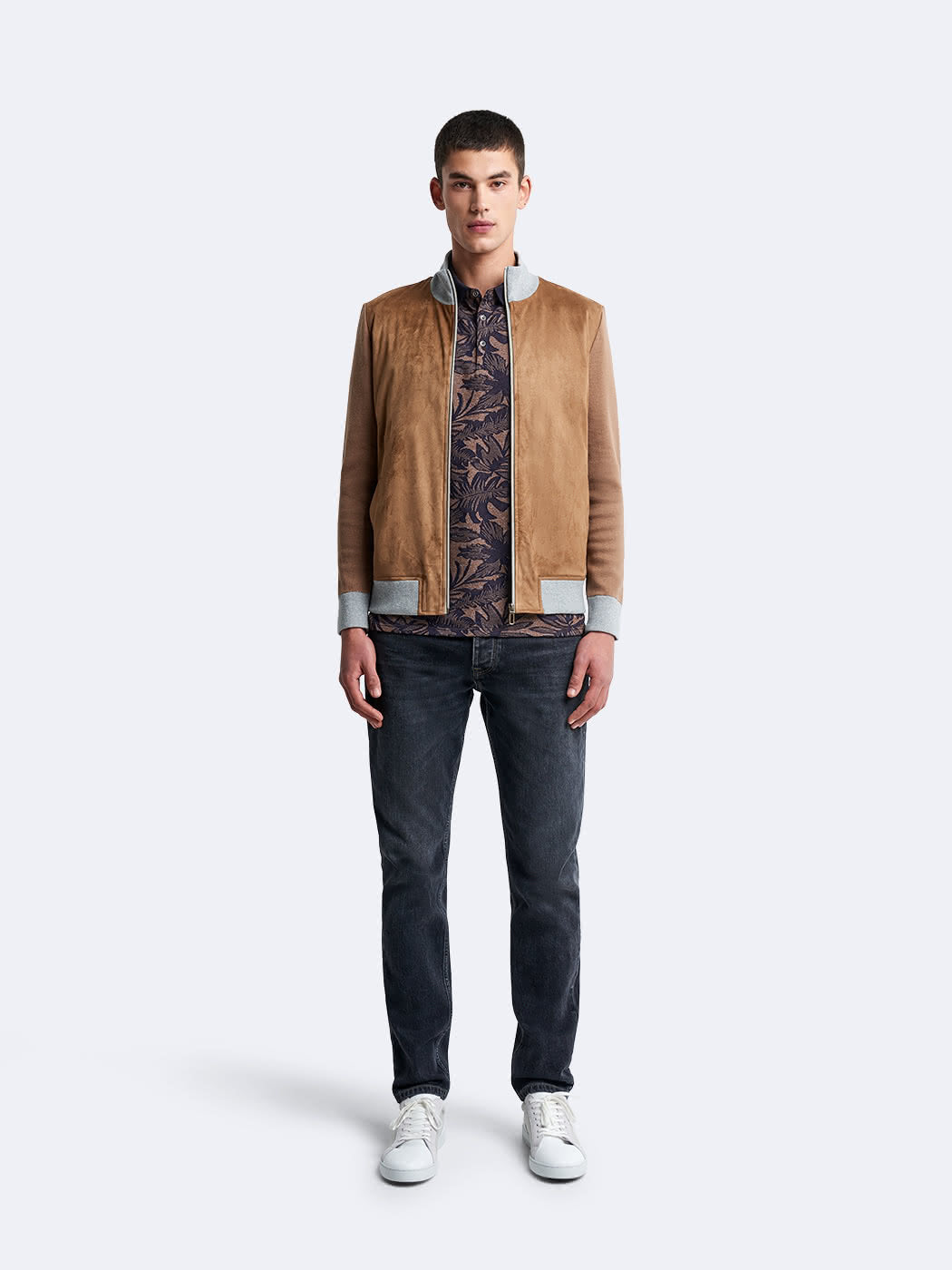 Cardigan col montant en coton - DEVRED 1902