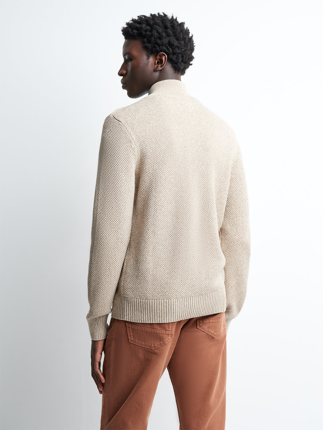 Cardigan col montant en coton - DEVRED 1902
