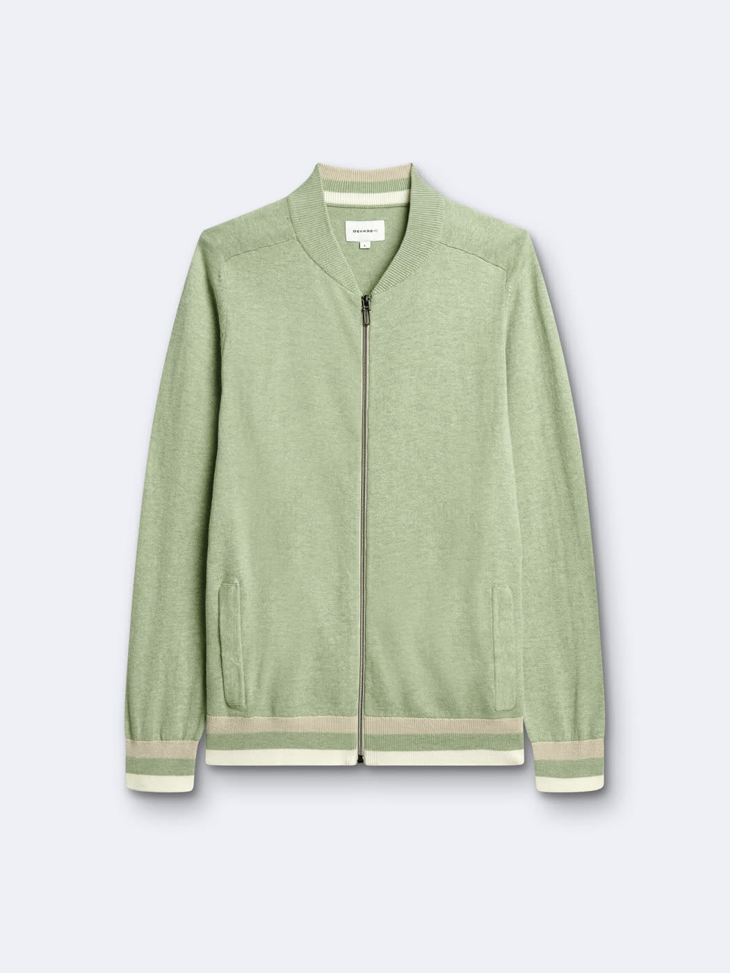 Cardigan col teddy en coton - DEVRED 1902