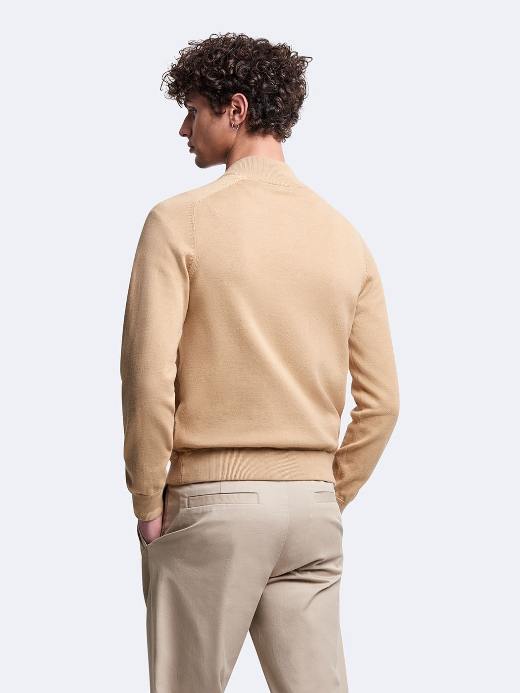 Cardigan 100% coton col teddy - DEVRED 1902