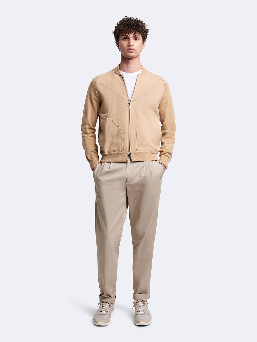 Cardigan 100% coton col teddy - DEVRED 1902