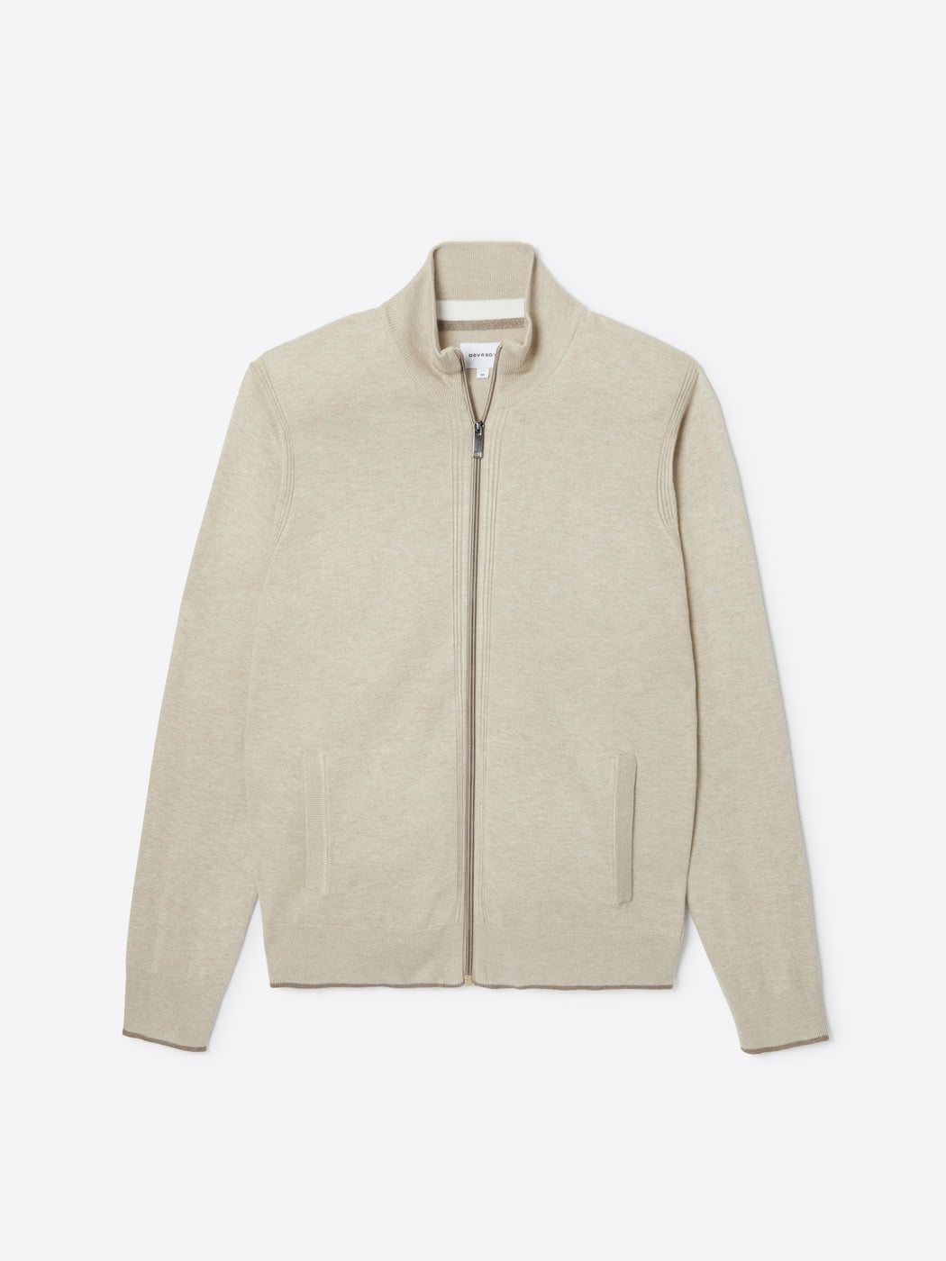 Cardigan zippé 100% viscose certifiée - DEVRED 1902