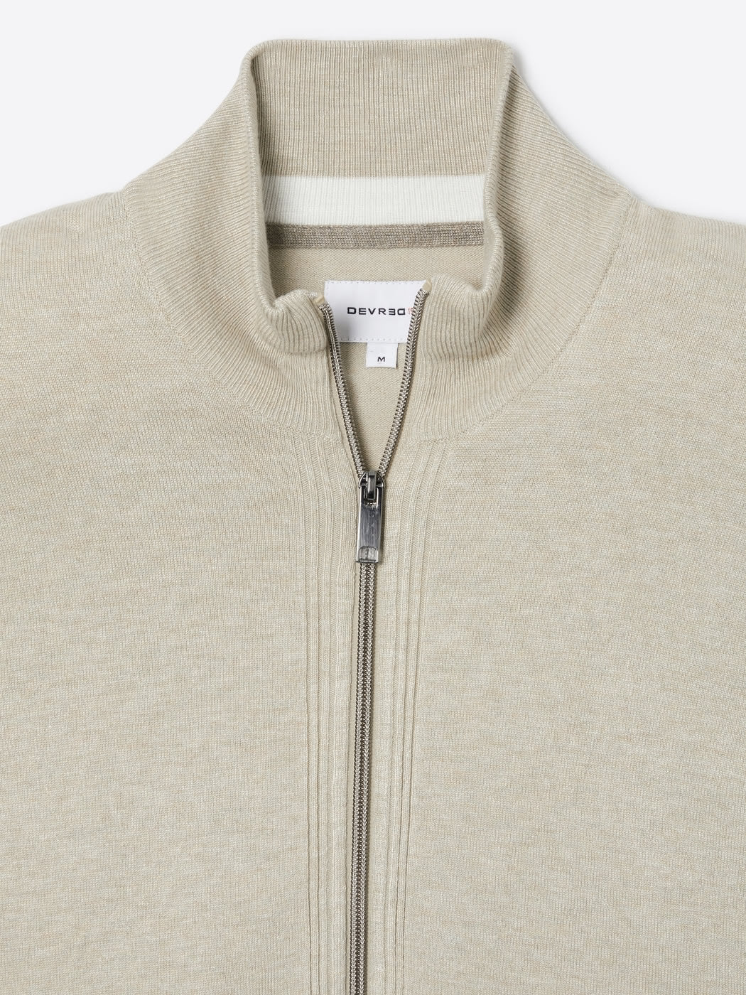 Cardigan zippé 100% viscose certifiée - DEVRED 1902