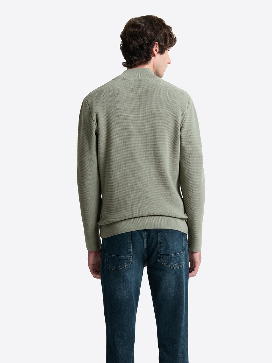 Cardigan en coton à col teddy - DEVRED 1902