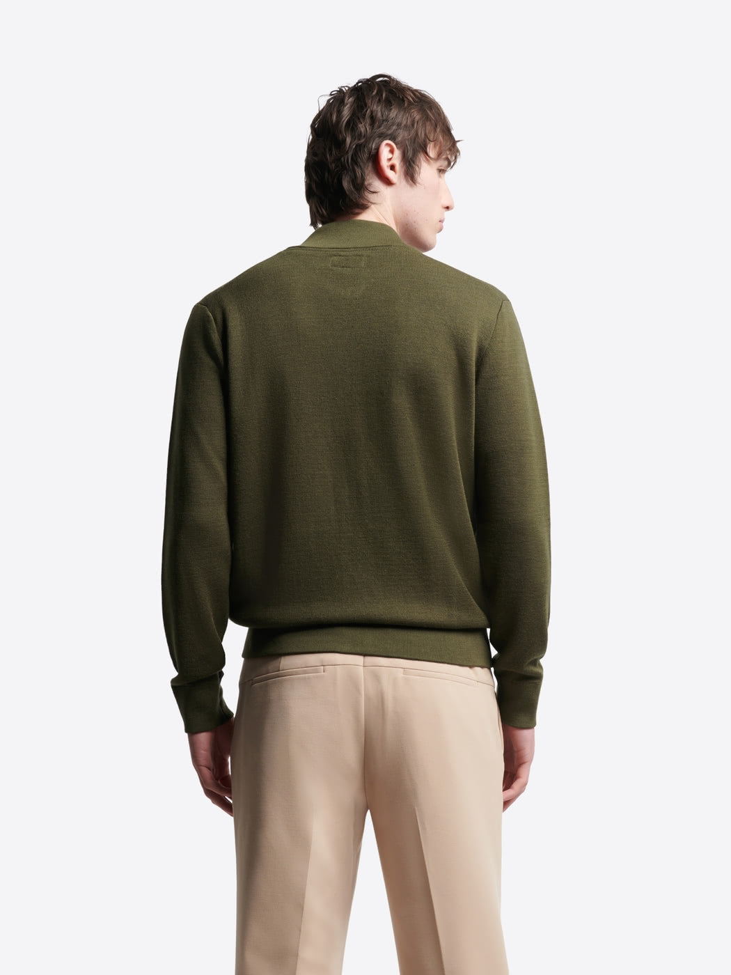 Cardigan col teddy en lyocell - DEVRED 1902