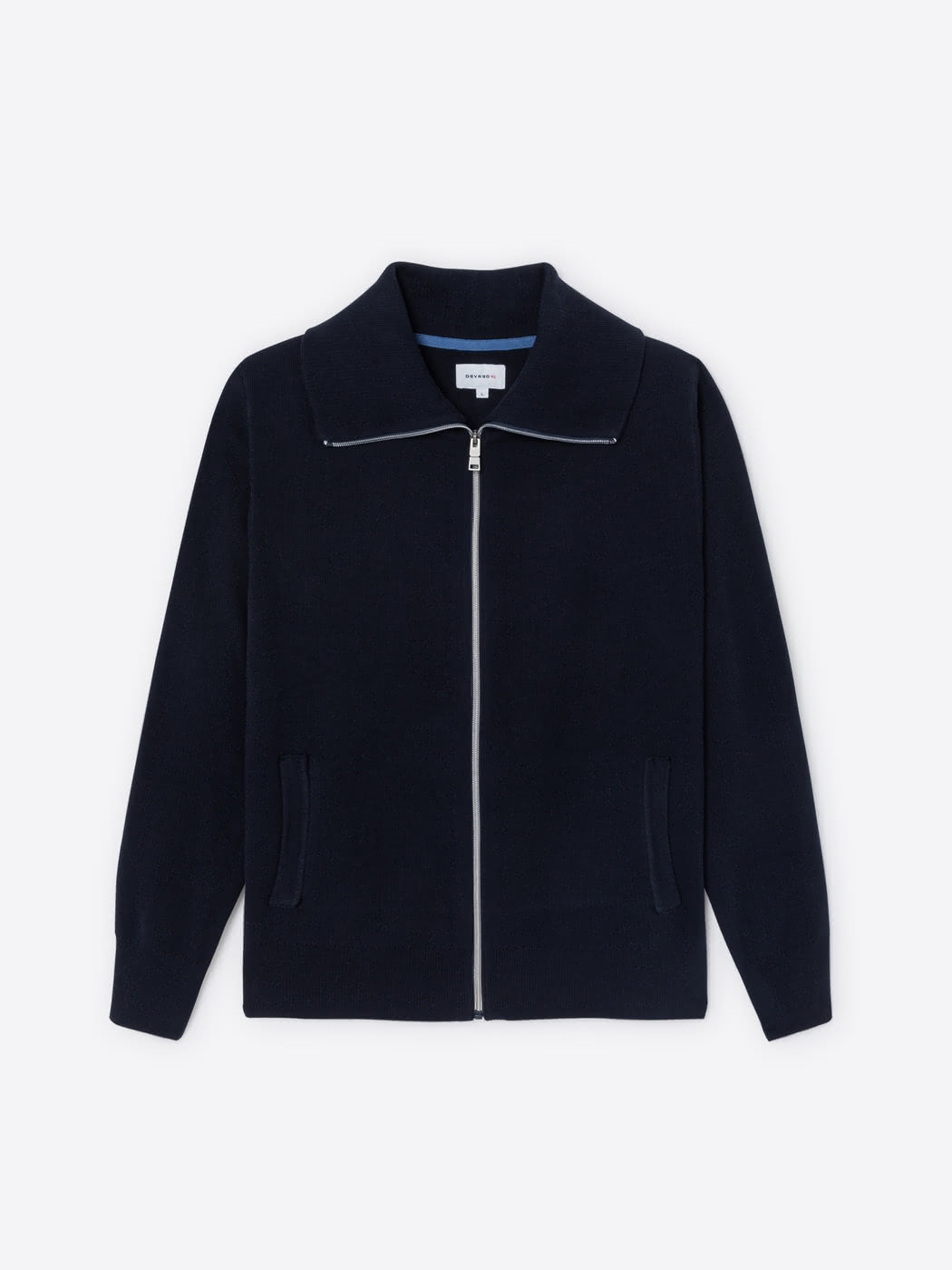 Cardigan zippé  en coton bio - DEVRED 1902