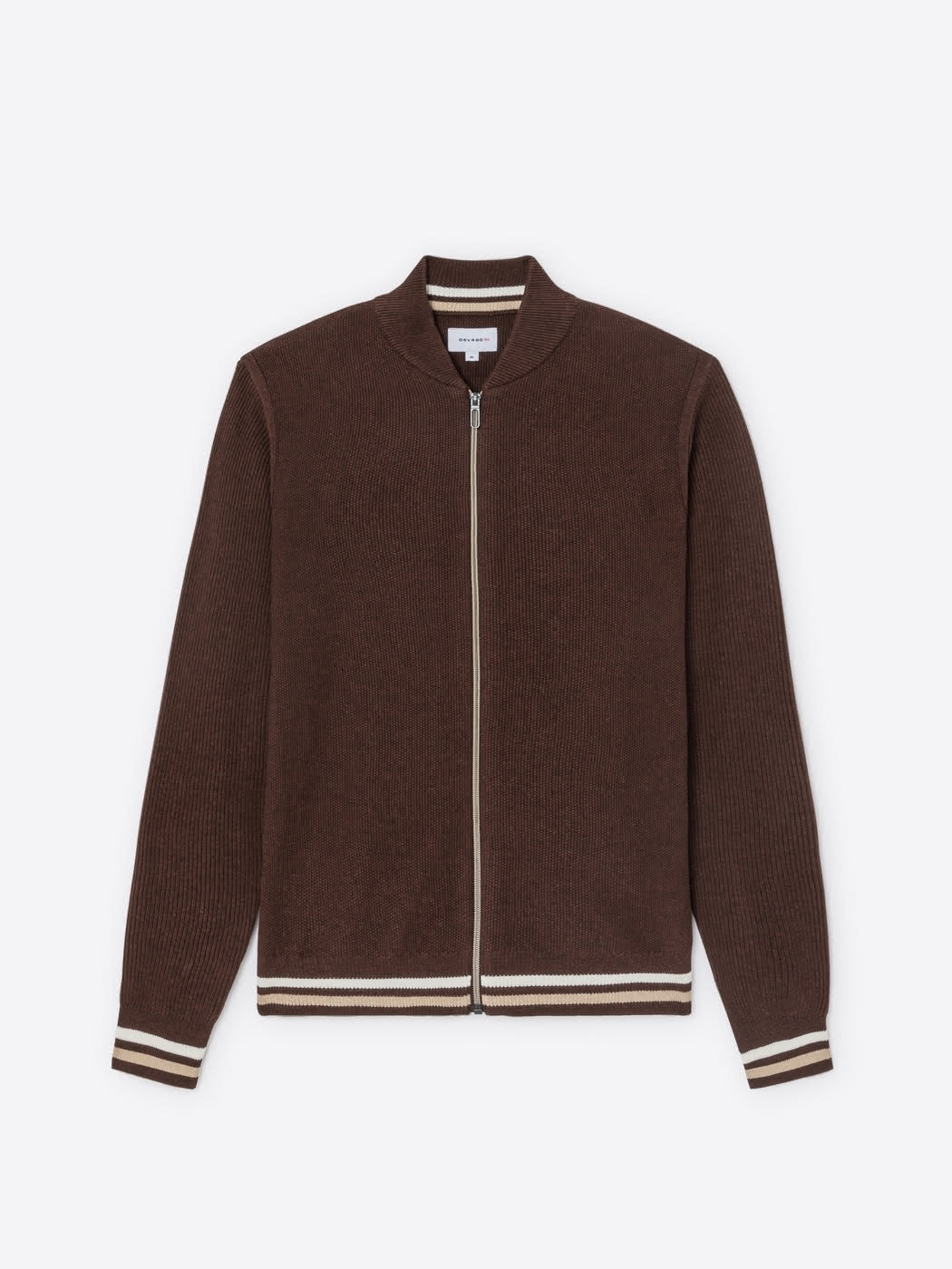 Cardigan col teddy en coton bio - DEVRED 1902