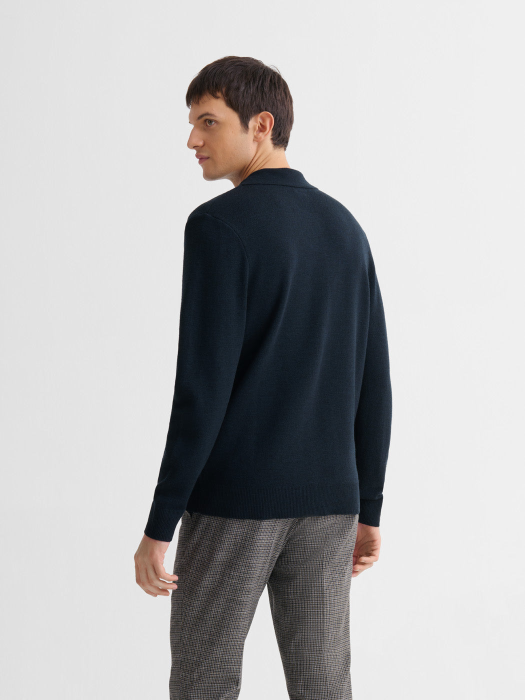 Cardigan boutonné en laine Mérinos - DEVRED 1902