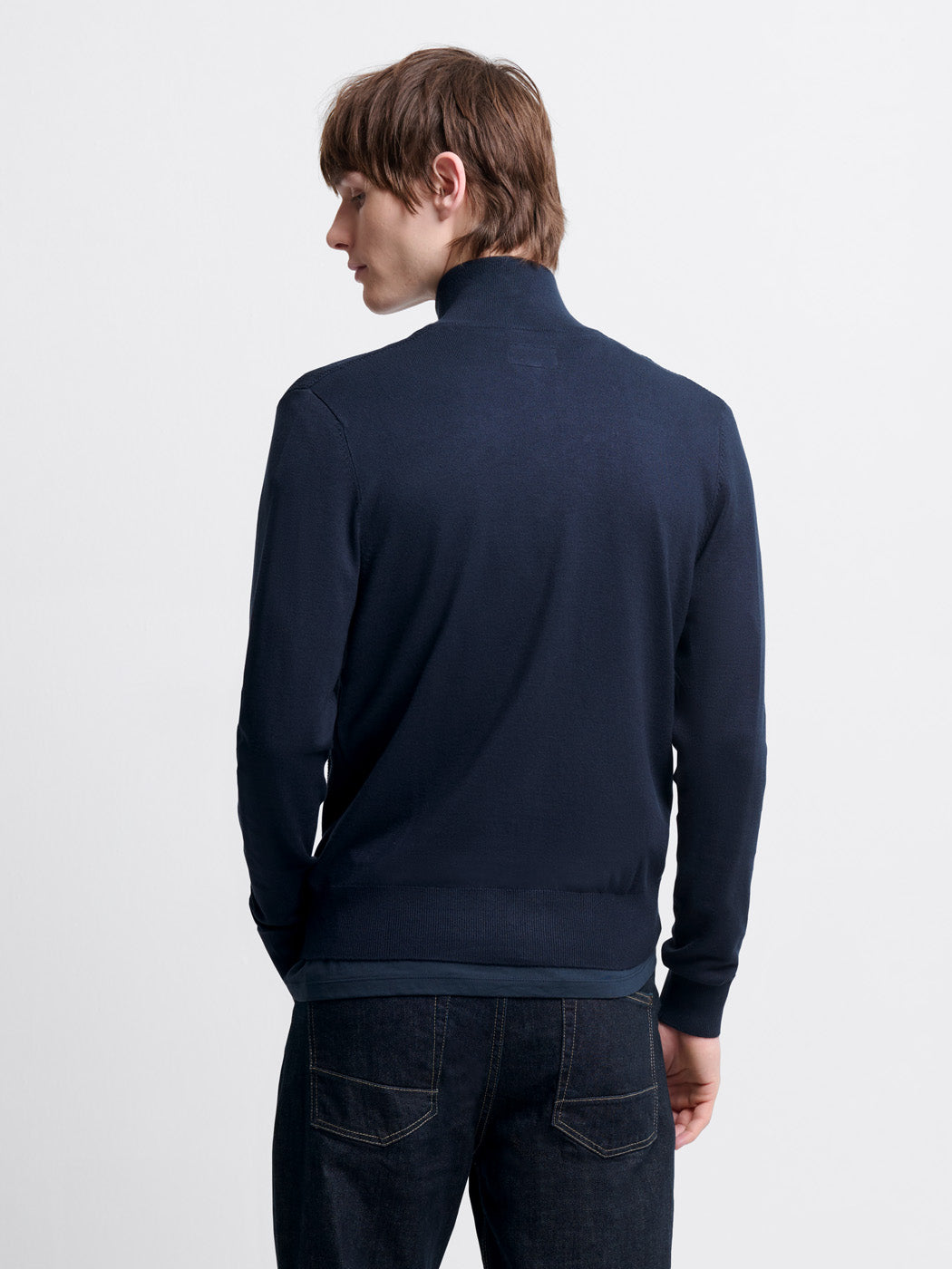 Cardigan zippé tricotage fantaisie - DEVRED 1902