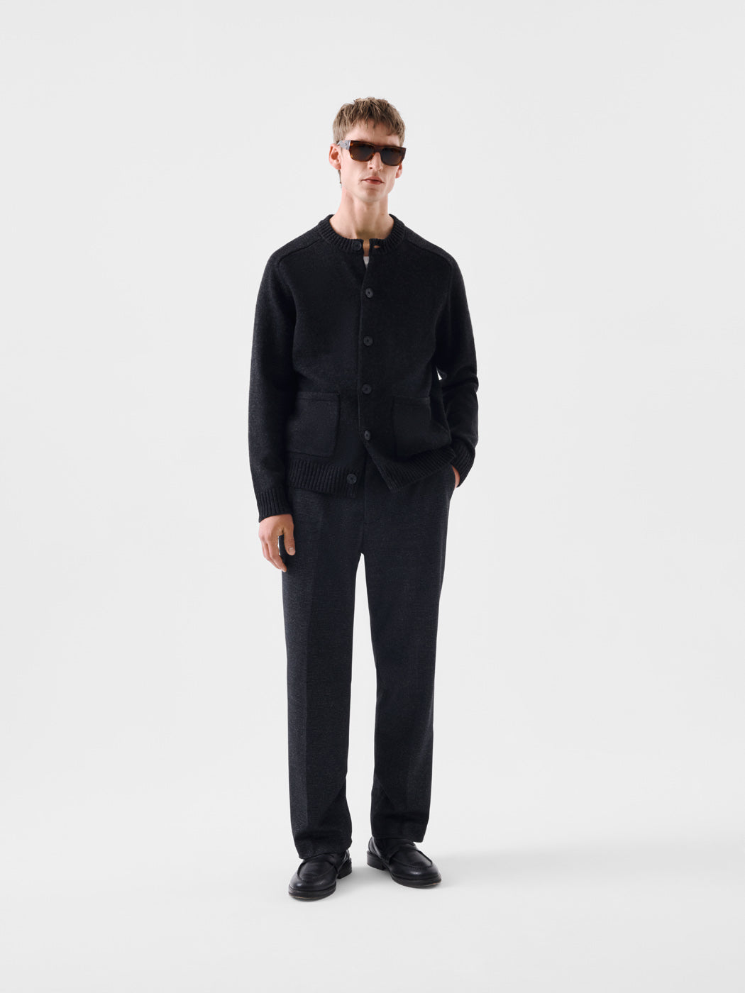 Cardigan boutonné col rond - L'atelier - DEVRED 1902
