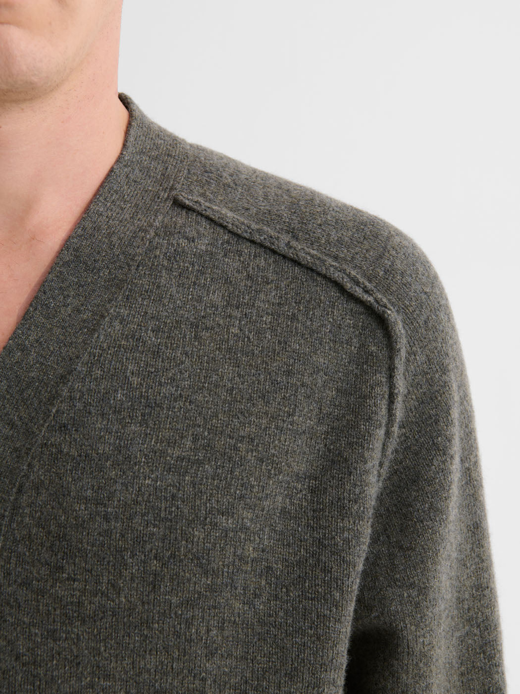Cardigan boutonné en laine certifiée - DEVRED 1902