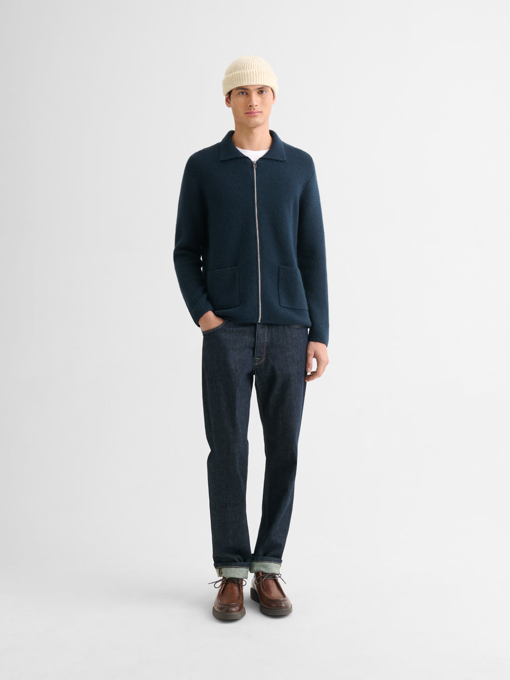 Cardigan col chemise - DEVRED 1902