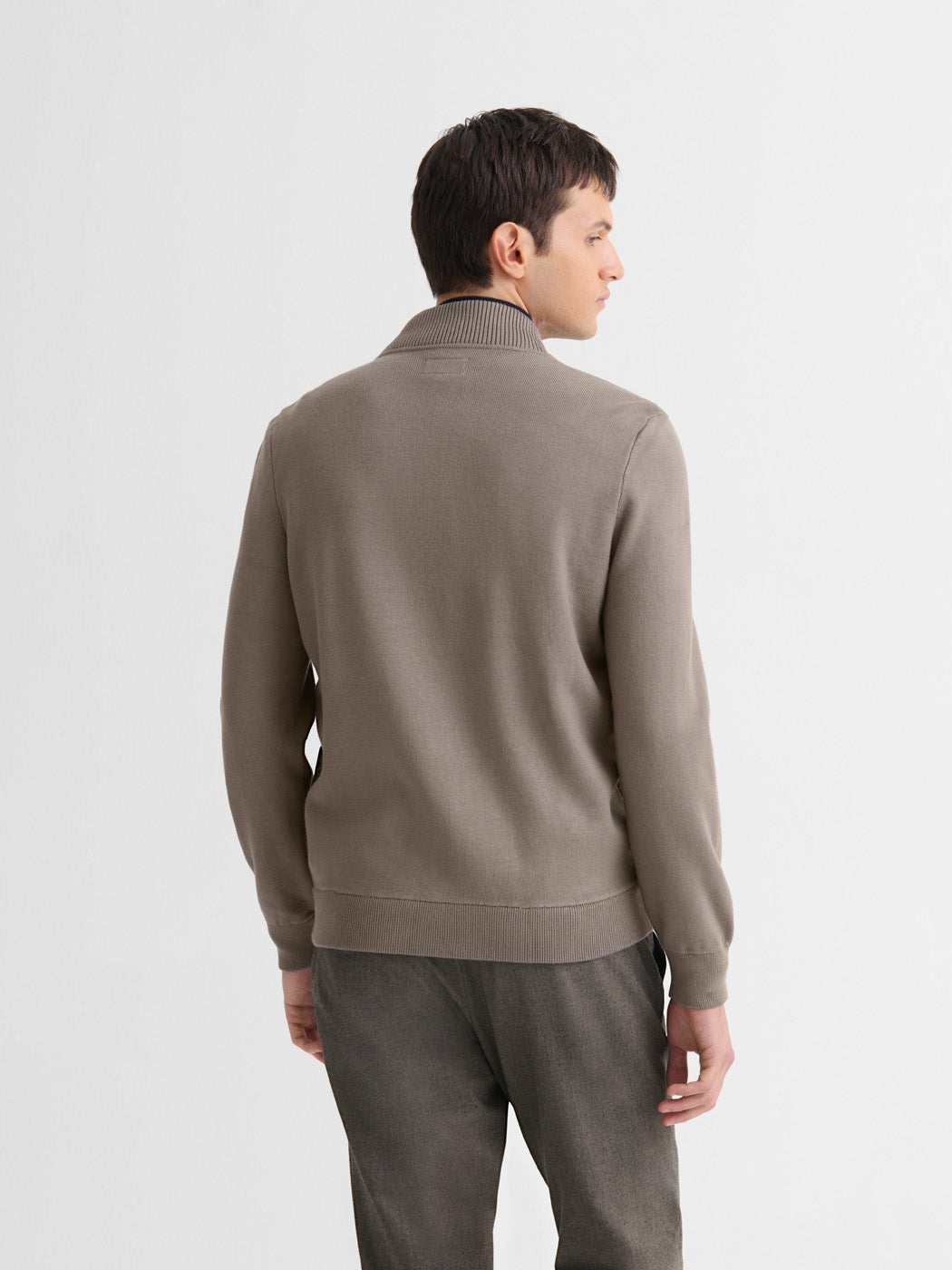 Cardigan zippé bi-matière - DEVRED 1902