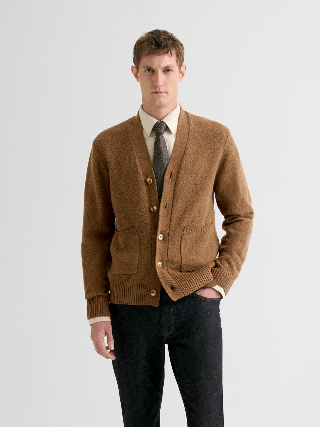 Cardigan boutonné en jersey - DEVRED 1902
