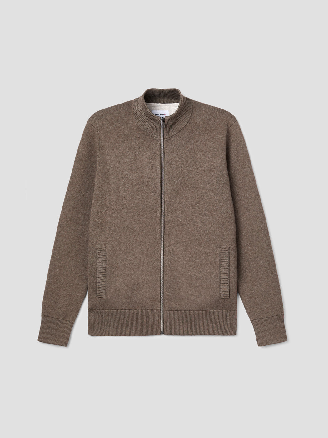 Cardigan col montant en coton cachemire - DEVRED 1902
