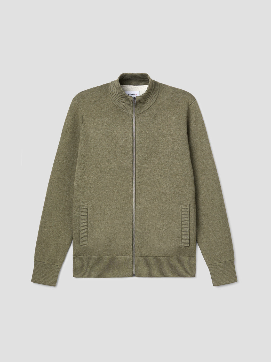 Cardigan col montant en coton cachemire - DEVRED 1902