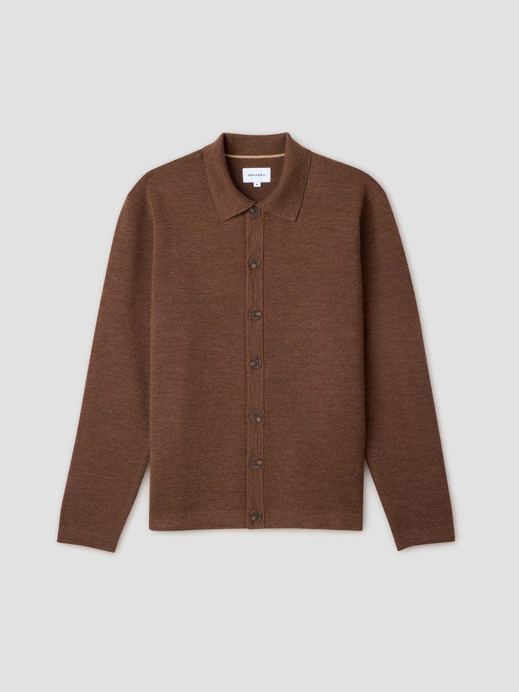Cardigan boutonné col chemise - DEVRED 1902