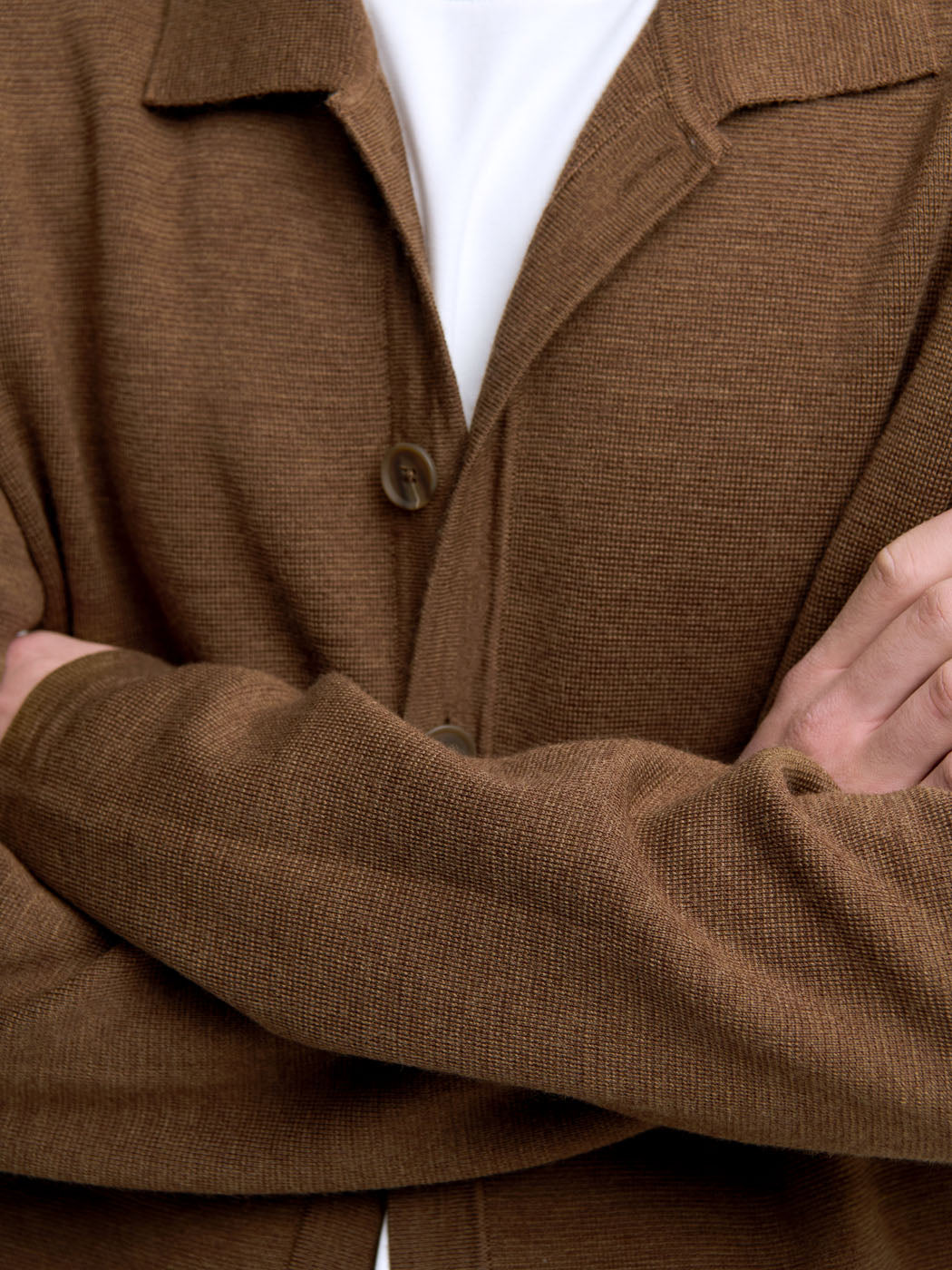 Cardigan boutonné col chemise - DEVRED 1902