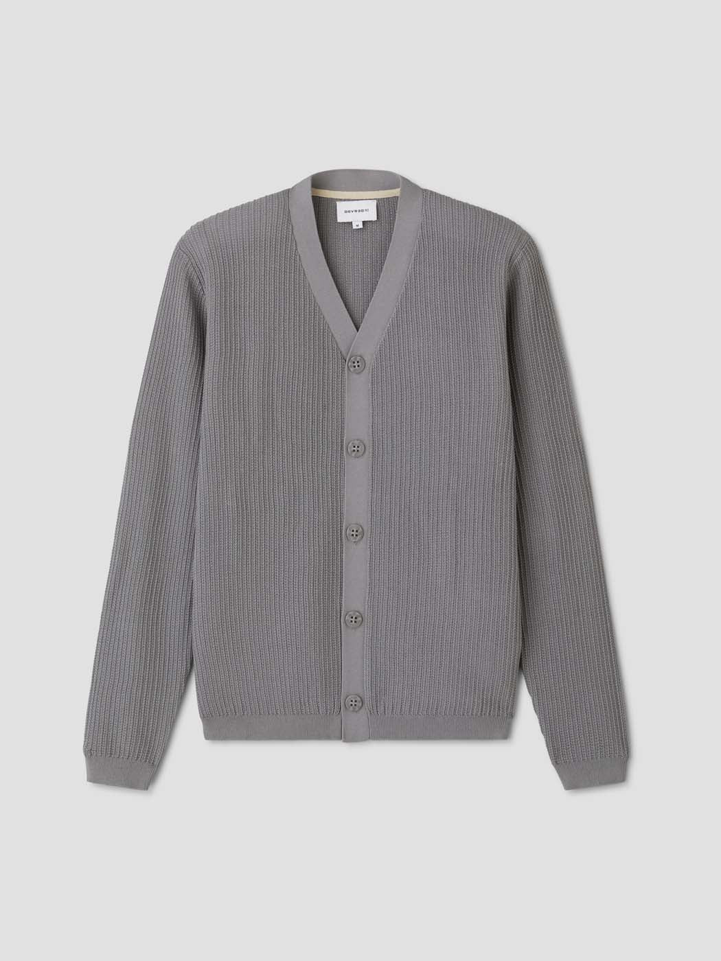 Cardigan boutonné en coton bio - DEVRED 1902