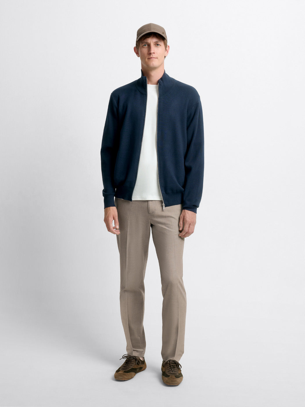 Cardigan col montant zippé - DEVRED 1902