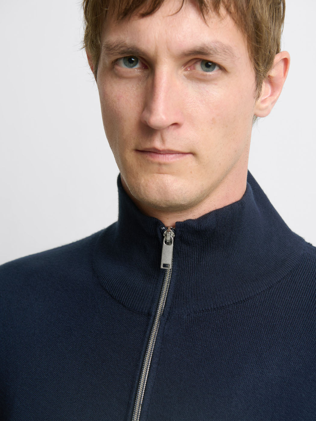 Cardigan col montant zippé - DEVRED 1902
