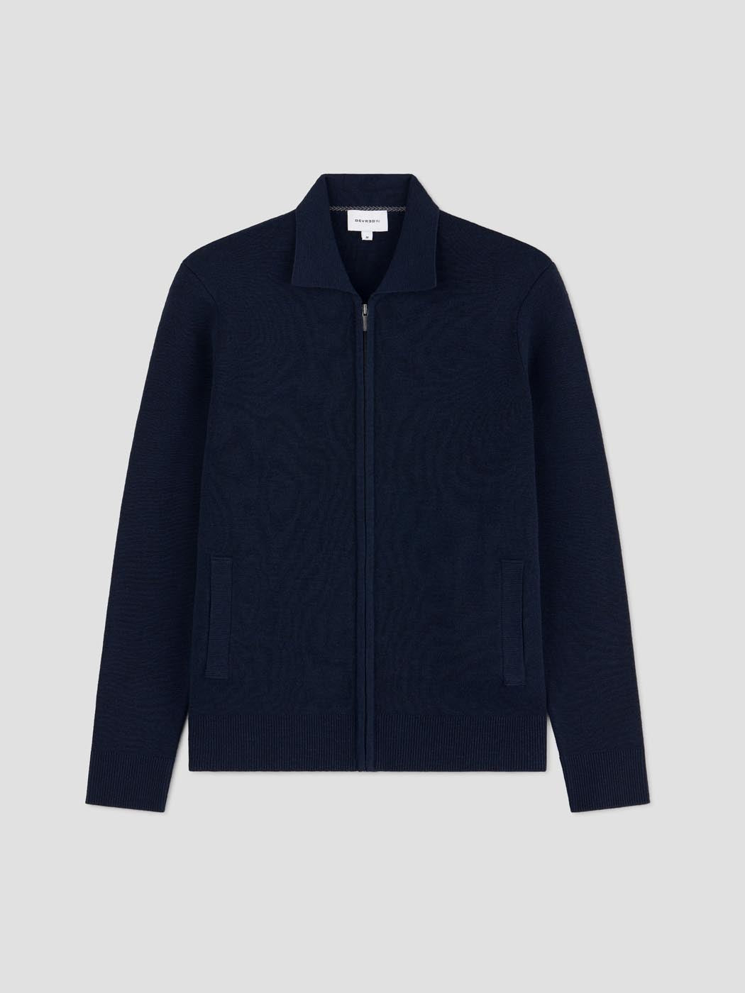 Cardigan zippé en laine Mérinos - DEVRED 1902