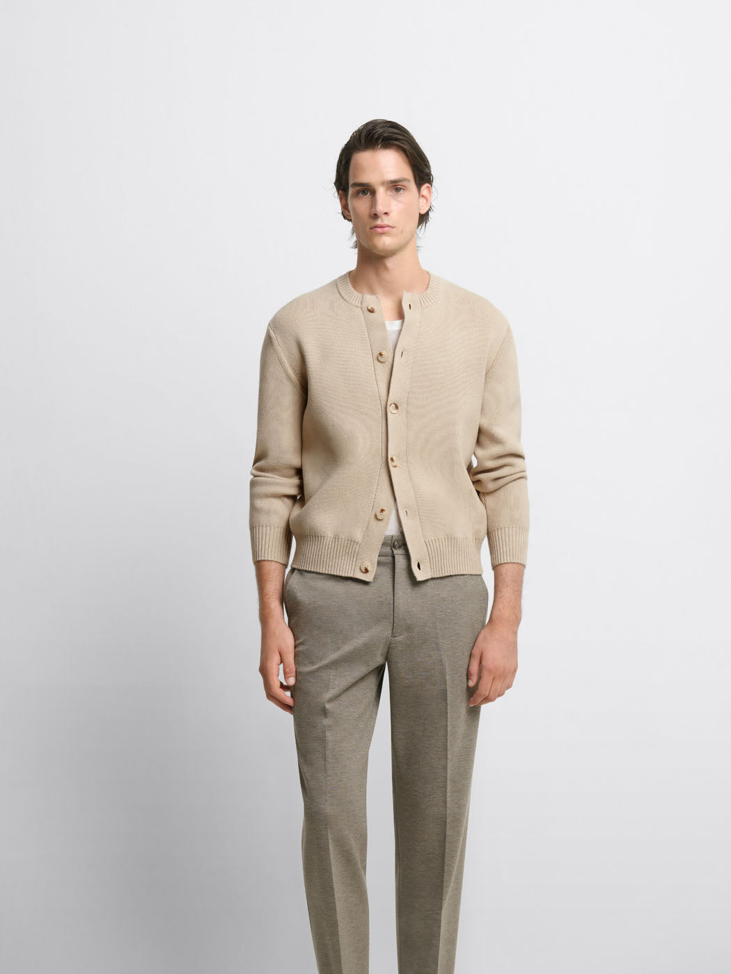 Cardigan col rond boutonné - DEVRED 1902